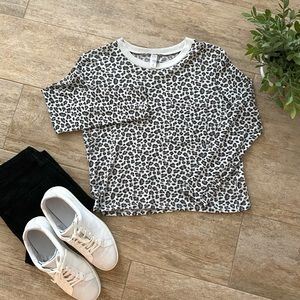 Alternative Apparel Cropped Long-Sleeve T-Shirt